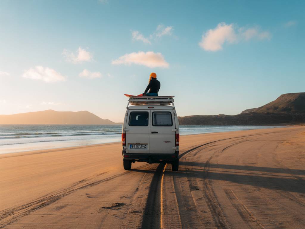 Road trip kitesurf en van : comment organiser un voyage nomade réussi le long des plus beaux spots