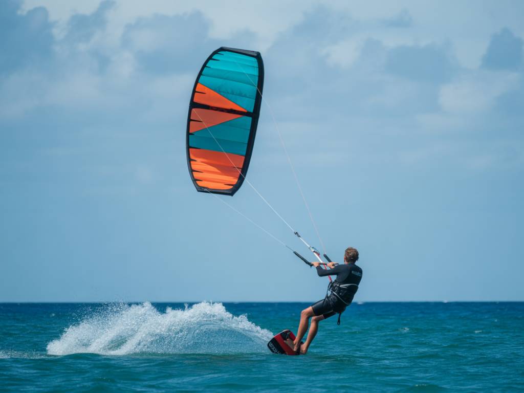 Comment choisir sa première aile de kitesurf quand on débute pour progresser en toute sérénité